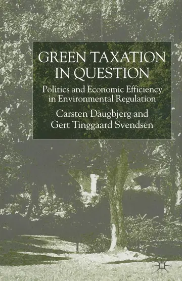 Cover of Green Taxation in Question