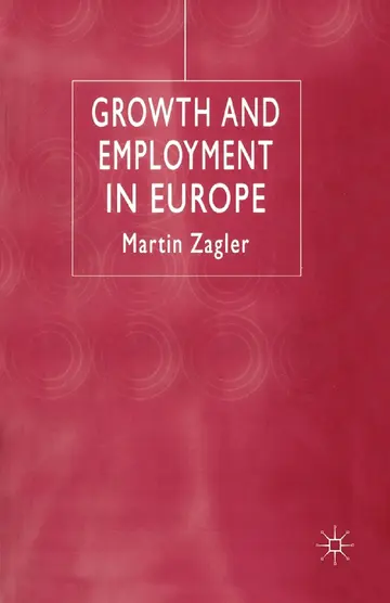 Cover of Growth and Employment in Europe