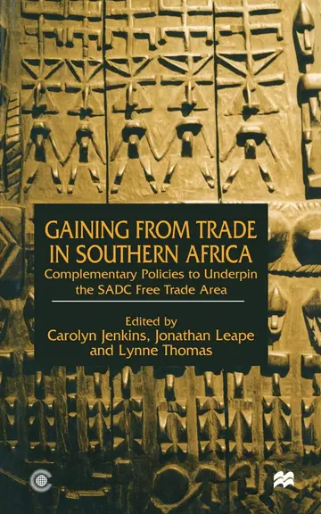 Cover of Gaining from Trade in Southern Africa