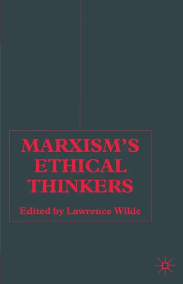 Cover of Marxism s Ethical Thinkers
