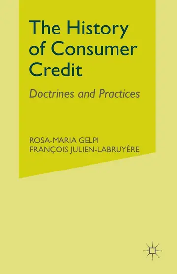 Cover of The History of Consumer Credit