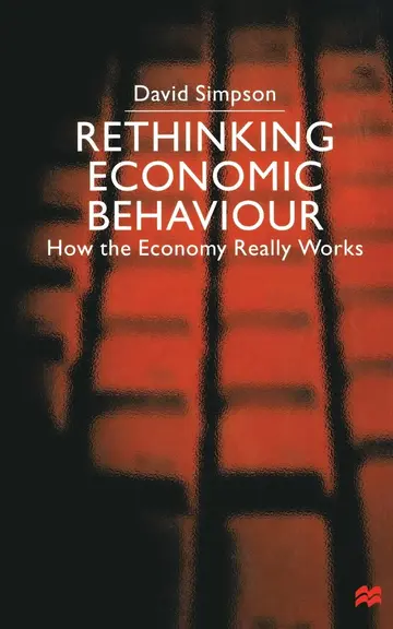 Cover of Rethinking Economic Behaviour