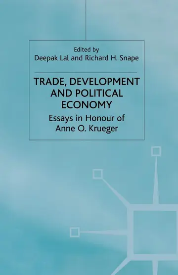 Cover of Trade, Development and Political Economy
