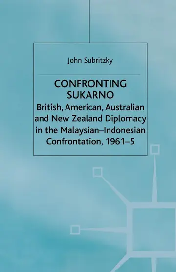 Cover of Confronting Sukarno