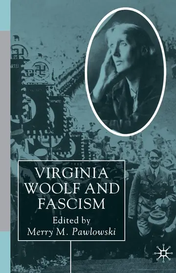 Cover of Virginia Woolf and Fascism