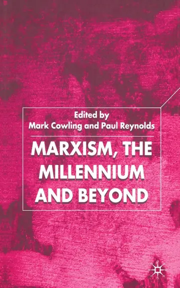 Cover of Marxism, the Millennium and Beyond