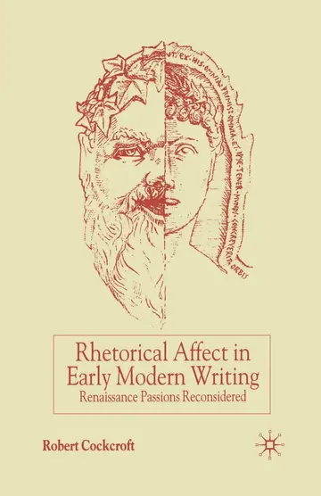 Cover of Rhetorical Affect in Early Modern Writing