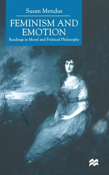Cover of Feminism and Emotion