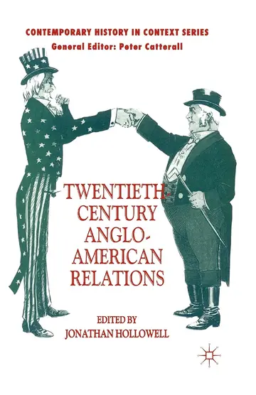 Cover of Twentieth-Century Anglo-American Relations
