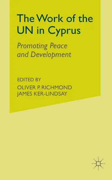 Cover of The Work of the Un in Cyprus