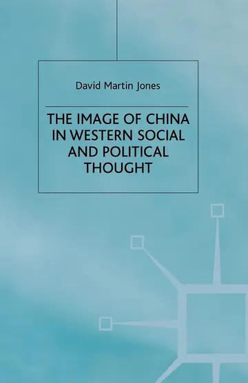 Cover of The Image of China in Western Social and Political Thought