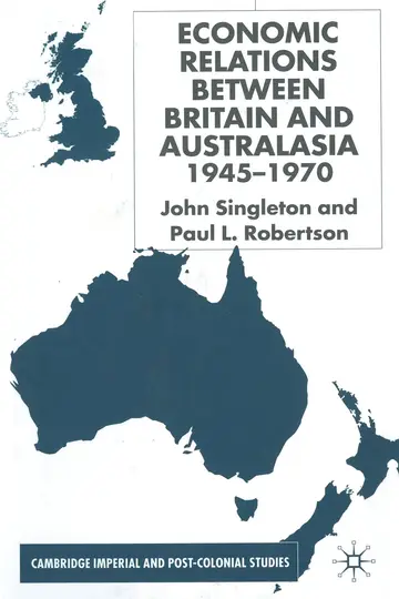 Cover of Economic Relations Between Britain and Australia from the 1940s-196