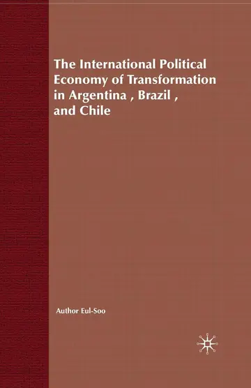 Cover of The International Political Economy of Transformation in Argentina, Brazil and Chile Since 1960