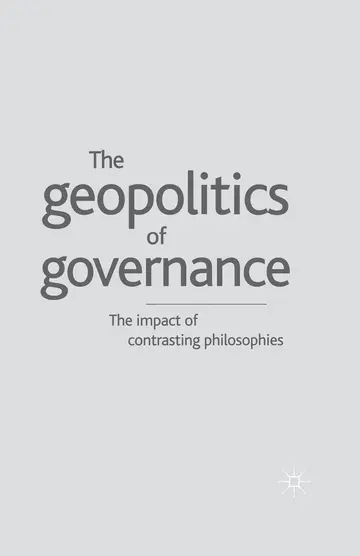 Cover of Geopolitics of Governance