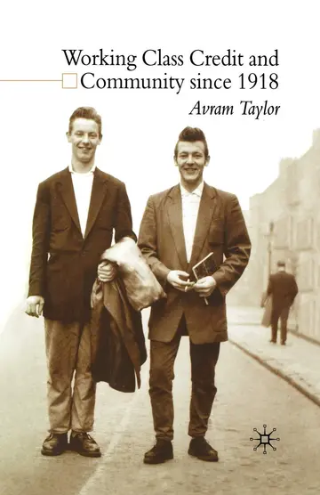 Cover of Working Class Credit and Community since 1918