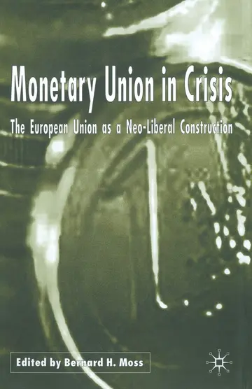 Cover of Monetary Union in Crisis