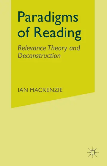 Cover of Paradigms of Reading