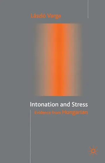 Cover of Intonation and Stress