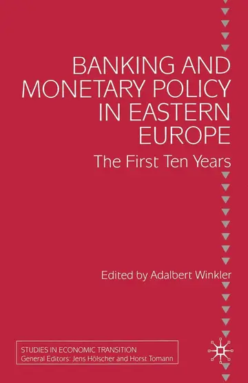 Cover of Banking and Monetary Policy in Eastern Europe
