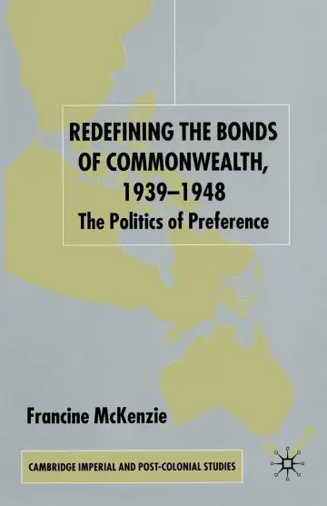 Cover of Redefining the Bonds of Commonwealth 1939-1948