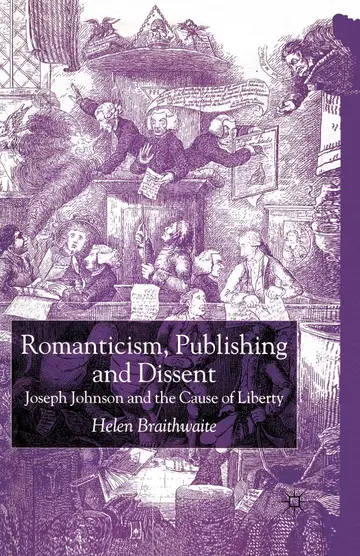 Cover of Romanticism, Publishing and Dissent