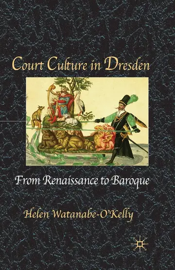 Cover of Court Culture in Dresden