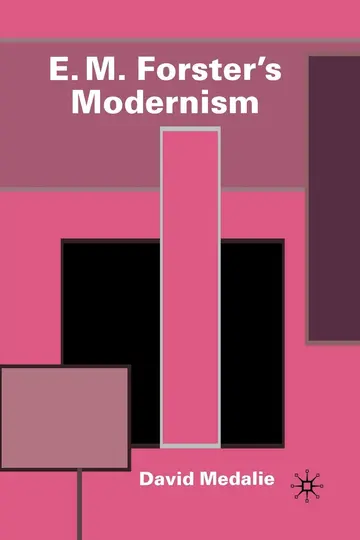 Cover of E. M. Forster's Modernism