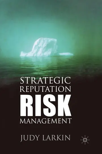 Cover of Strategic Reputation Risk Management