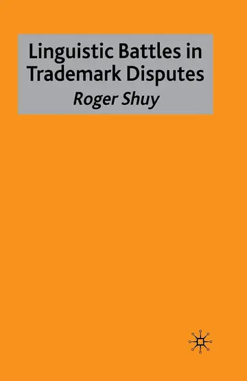 Cover of Linguistic Battles in Trademark Disputes