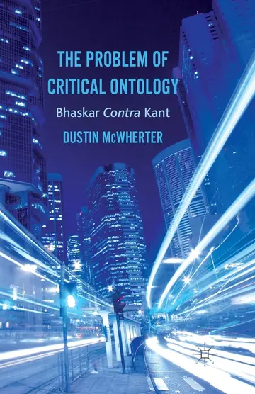 Cover of The Problem of Critical Ontology