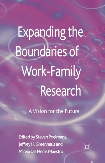 Cover of Expanding the Boundaries of Work-Family Research