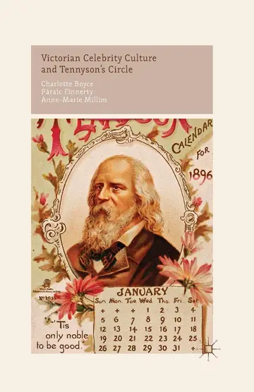 Cover of Victorian Celebrity Culture and Tennyson's Circle