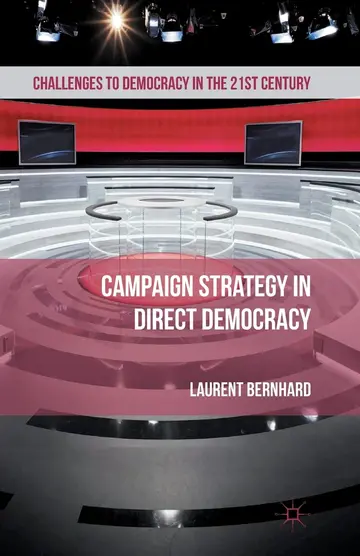 Cover of Campaign Strategy in Direct Democracy