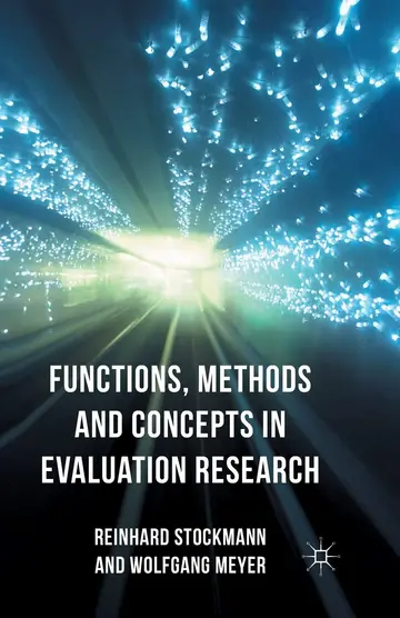 Cover of Functions, Methods and Concepts in Evaluation Research