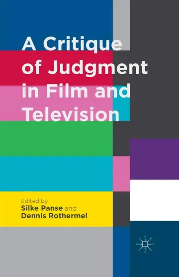 Cover of A Critique of Judgment in Film and Television