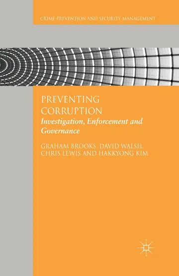 Cover of Preventing Corruption