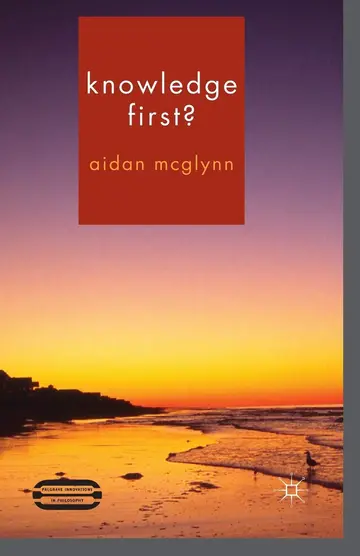 Cover of Knowledge First?