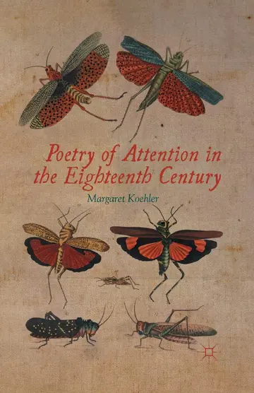 Cover of Poetry of Attention in the Eighteenth Century