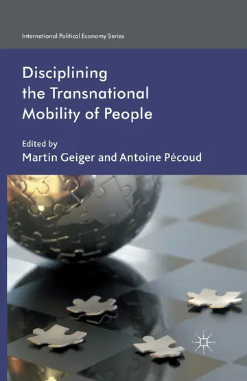 Cover of Disciplining the Transnational Mobility of People