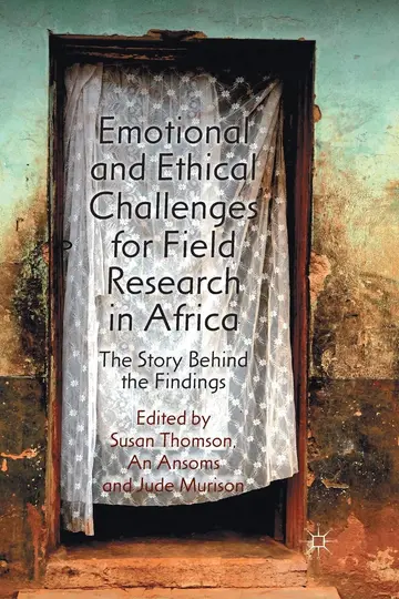 Cover of Emotional and Ethical Challenges for Field Research in Africa