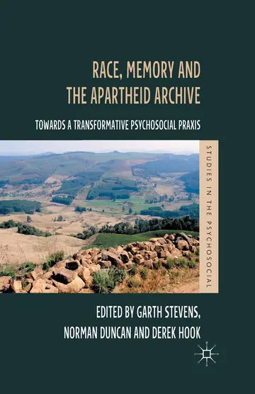 Cover of Race, Memory and the Apartheid Archive