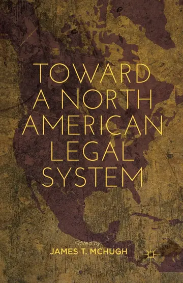 Cover of Toward a North American Legal System