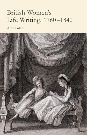 Cover of British Women's Life Writing, 1760-1840