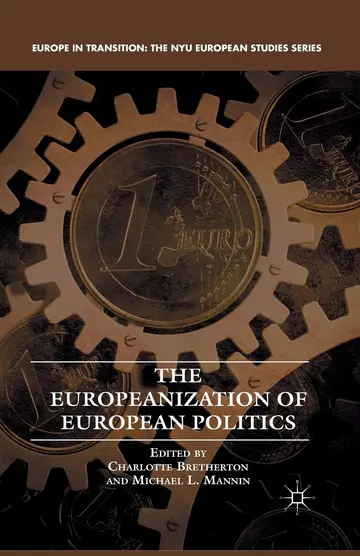 Cover of The Europeanization of European Politics