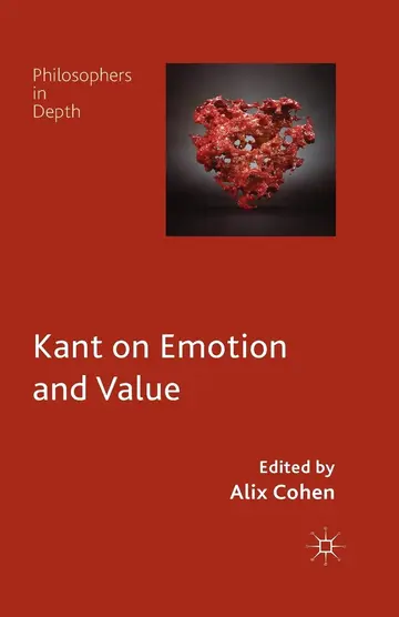Cover of Kant on Emotion and Value
