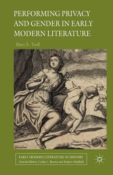 Cover of Performing Privacy and Gender in Early Modern Literature