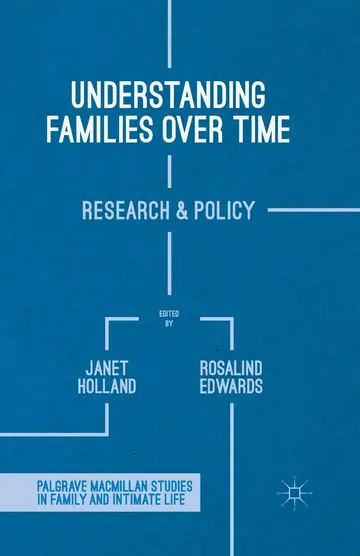 Cover of Understanding Families Over Time