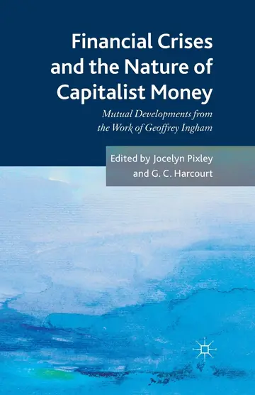 Cover of Financial crises and the nature of capitalist money