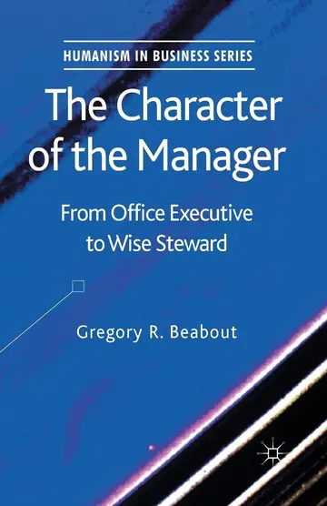 Cover of The Character of the Manager