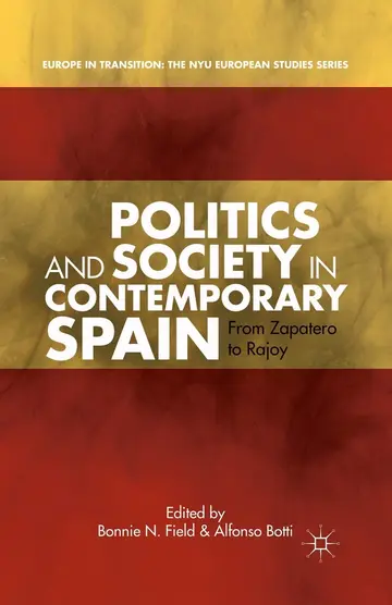 Cover of Politics and Society in Contemporary Spain